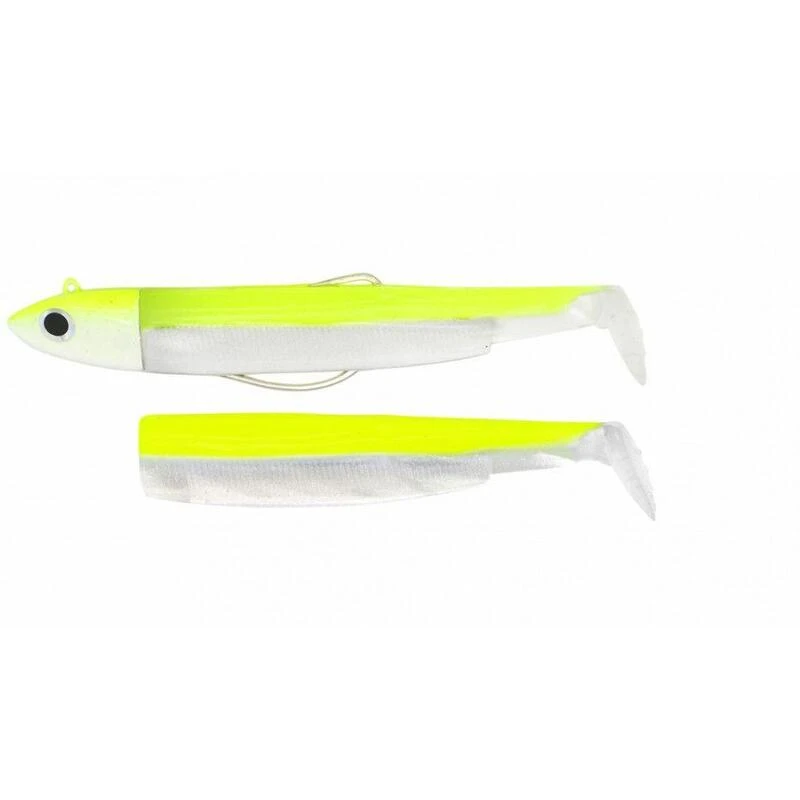 Combo Fiiish Black Minnow 120 Offshore (Jaune Fluo) 1 Combo Fiiish Black Minnow 120 Offshore (Jaune Fluo)