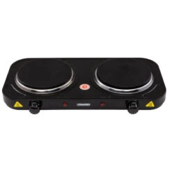 Cuisinière Électrique Portable De Voyage Camping 2 Feux 2000W Mesko -Daiwa Soldes Magasin cuisiniere electrique portable de voyage camping 2 feux 2000w mesko 4