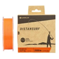 Fil Pêche En Surfcasting Orange DISTANSURF -Daiwa Soldes Magasin fil peche en surfcasting orange distansurf 2