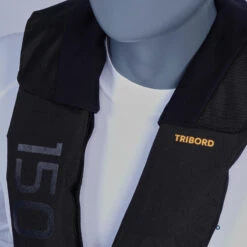 Tribord Gilet De Sauvetage Gonflable Adulte LJ 150N+ AIR Série Limitée Noir -Daiwa Soldes Magasin gilet de sauvetage gonflable adulte lj 150n air serie limitee noir 6