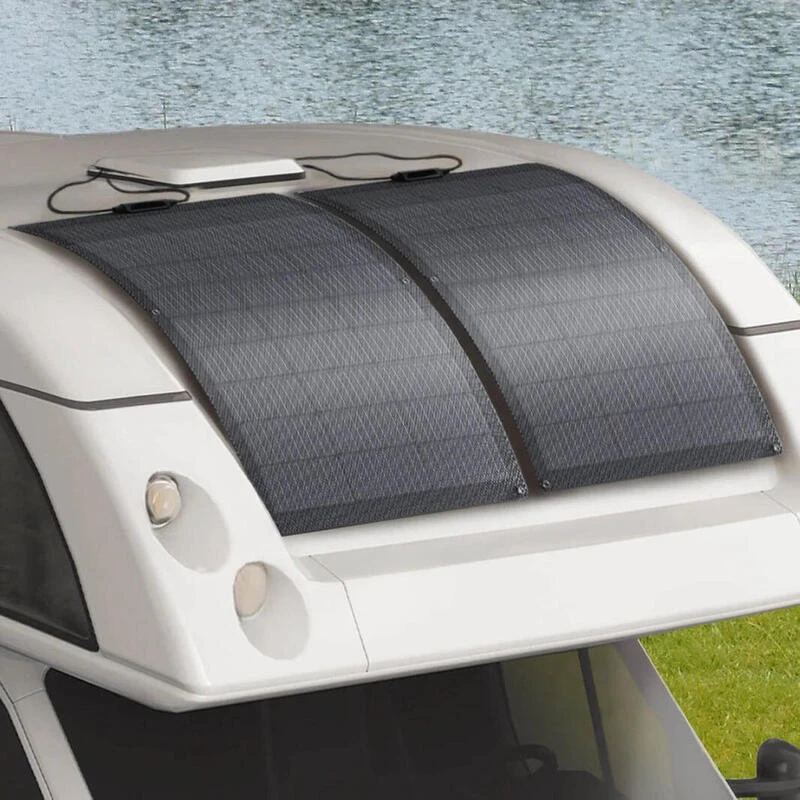 PANNEAU SOLAIRE FLEXIBLE 100W - RANDONNÉE CARAVANING CAMPING - ECOFLOW 4 PANNEAU SOLAIRE FLEXIBLE 100W - RANDONNÉE CARAVANING CAMPING - ECOFLOW – Image 4