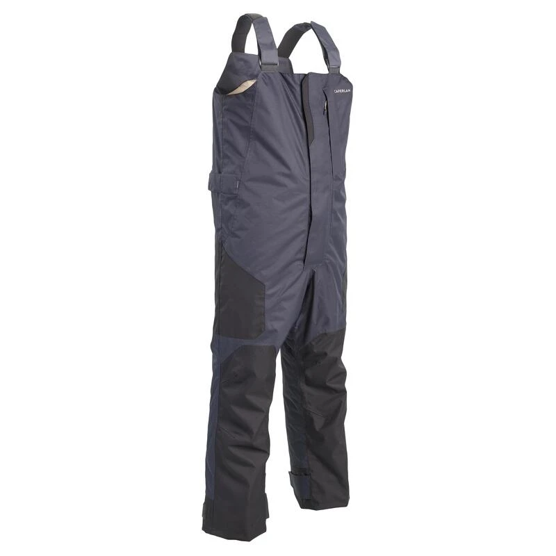 Salopette De Pêche Imperméable Chaude Homme - FO 500 TH Grise 9 Salopette De Pêche Imperméable Chaude Homme - FO 500 TH Grise – Image 9